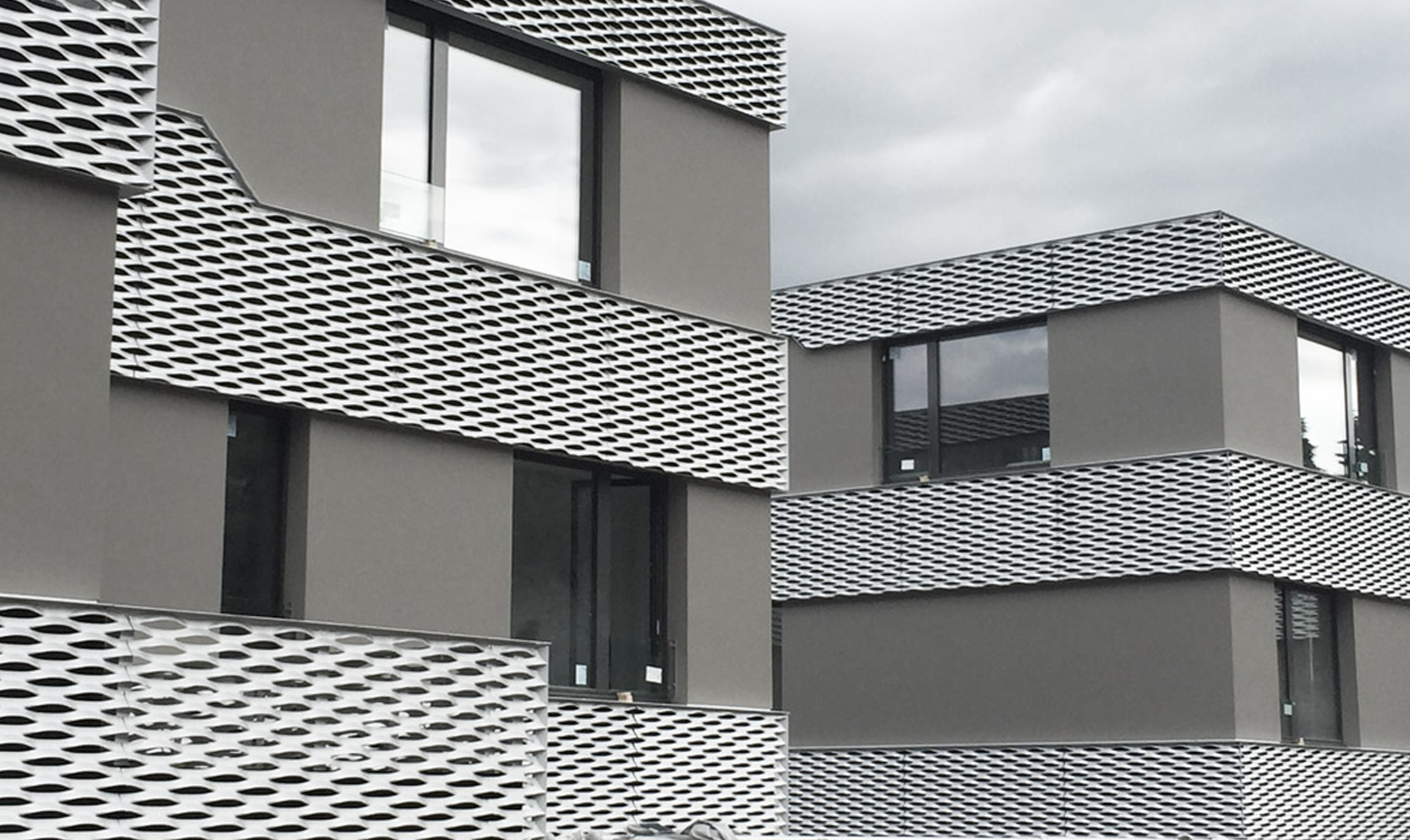 Strækmetal som facadeudsmykning