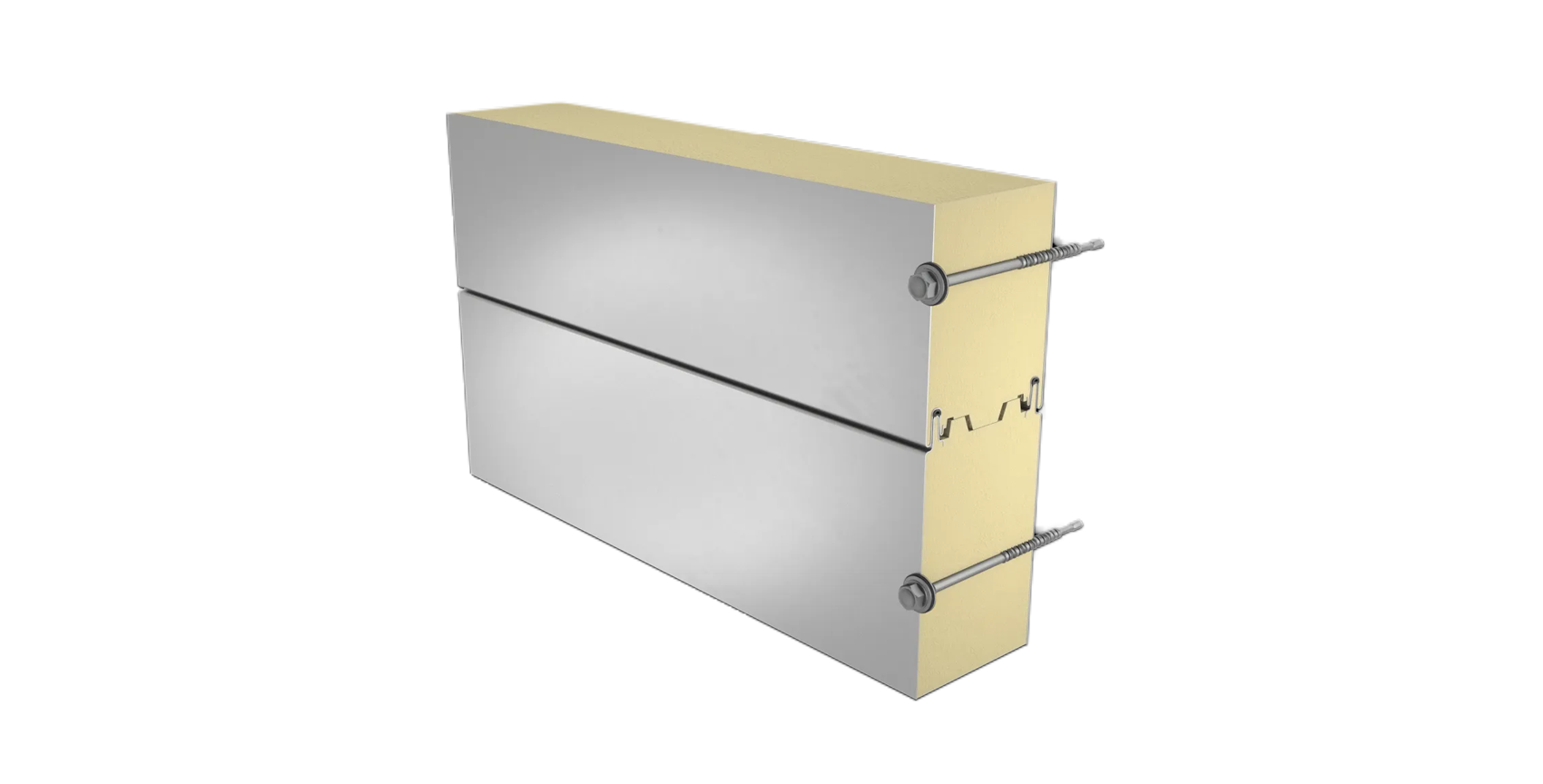 Sandwichpaneler til facade / sandwichpaneler til fryse- og kølerum