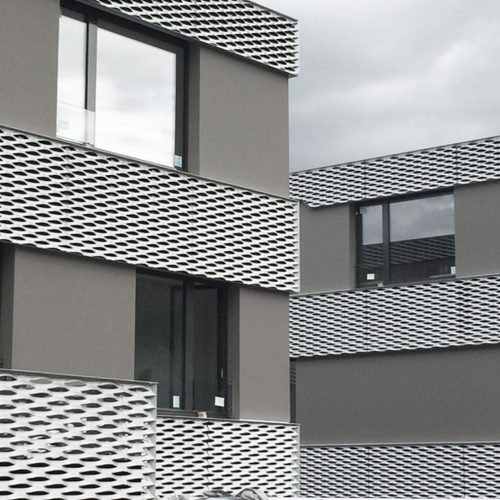Strækmetal som facadeudsmykning